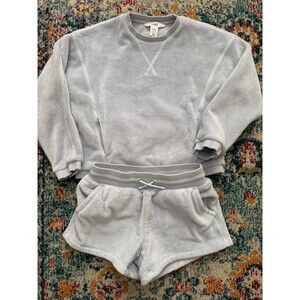 Athleta Girl Feelin’ Great Sweatshirt and Short Set‎ Size 6/7